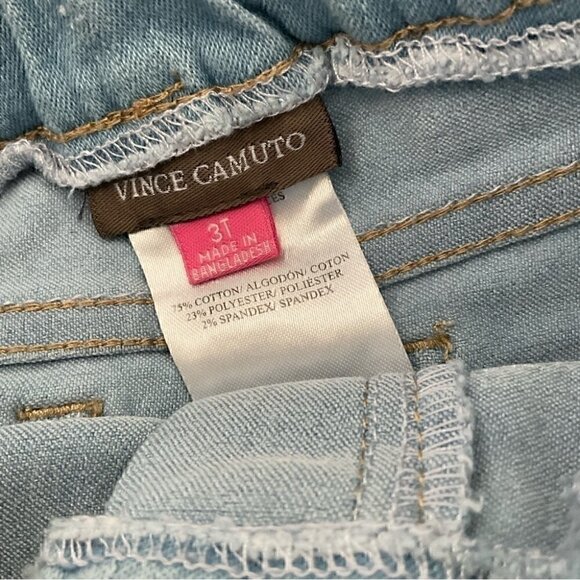 Vince Camuto Jeans and Guess Tee Toddler Girls 3T  Outfit Set - Picture 6 of 8